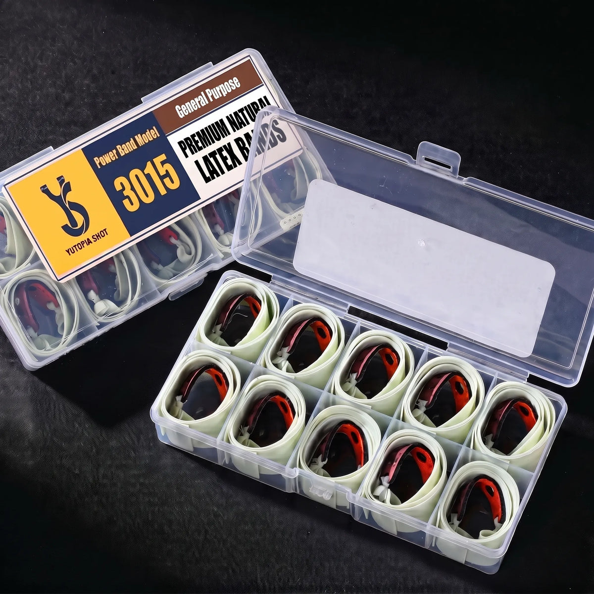 3015 Taper Flat Band Set | FIT YZ‑100 / YX‑100 Slingshot