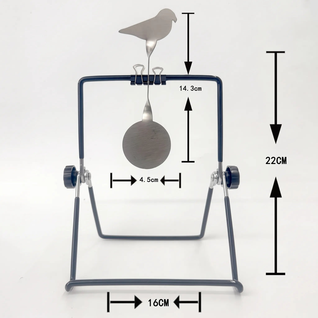 Foldable Stainless Steel Spinning Target