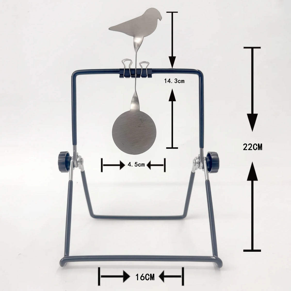 Foldable Stainless Steel Spinning Target