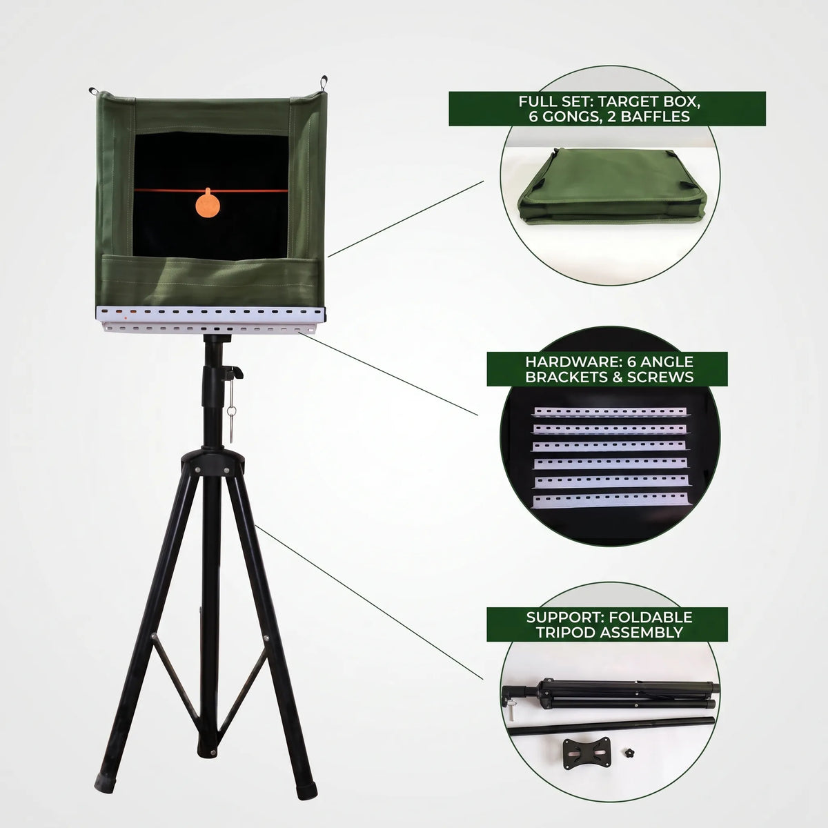 40cm Foldable Target Box for Slingshot Practice