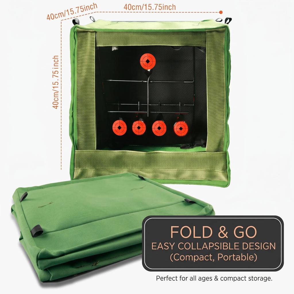 Auto‑Reset Spinner Target Box 40cm
