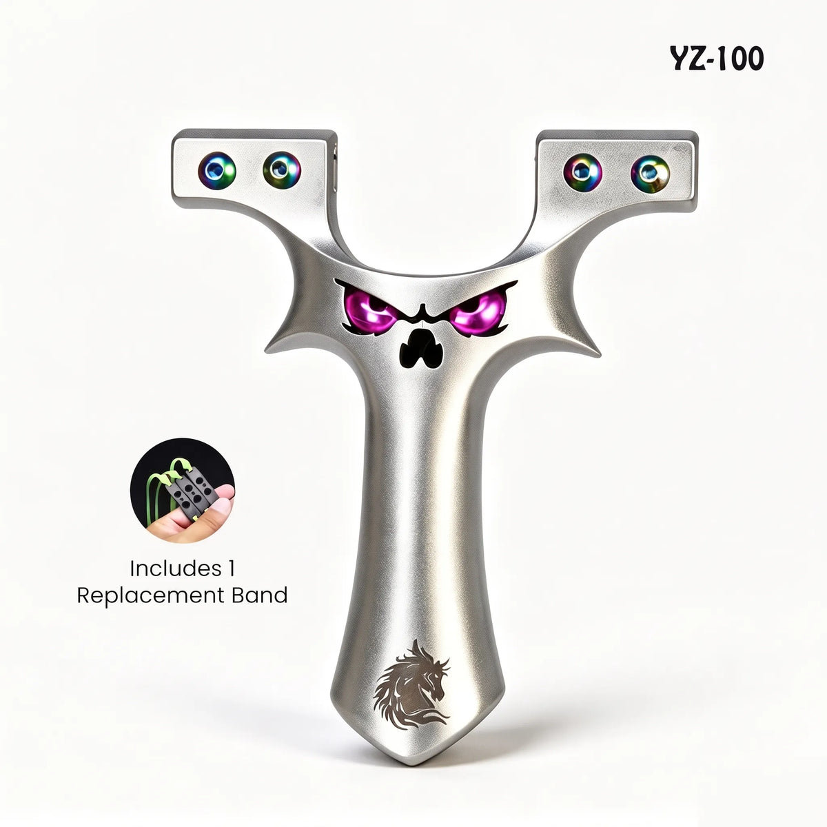 YZ-90 CNC 630 High Hardness Stainless Steel Slingshot