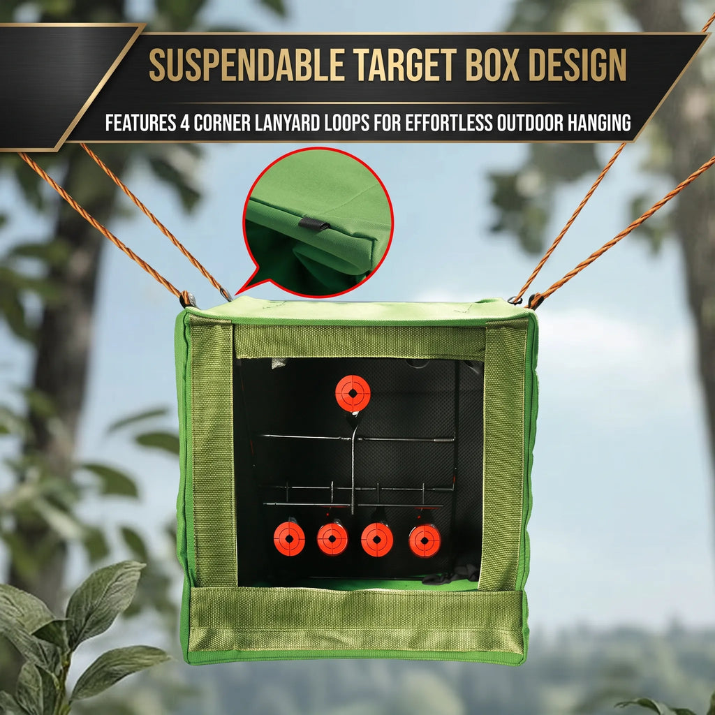 Auto‑Reset Spinner Target Box 40cm