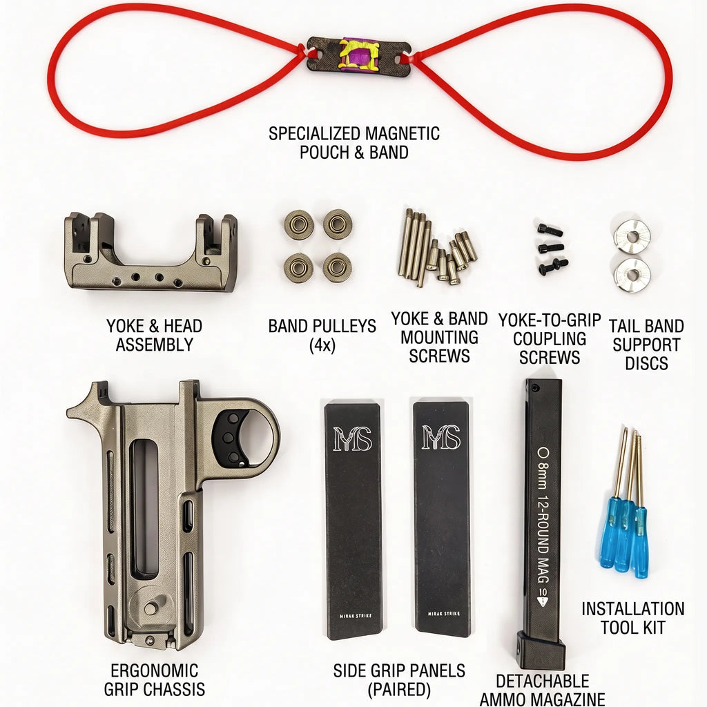 MS03 Auto-loading Slingshot | CNC Aluminum